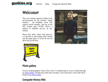 Tablet Screenshot of gunkies.org